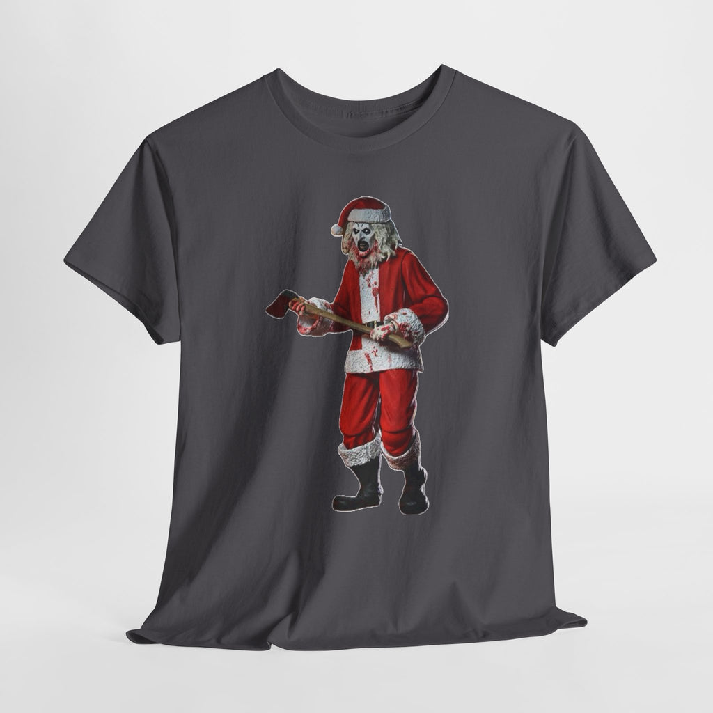 Santa Skeleton Guitar T-Shirt