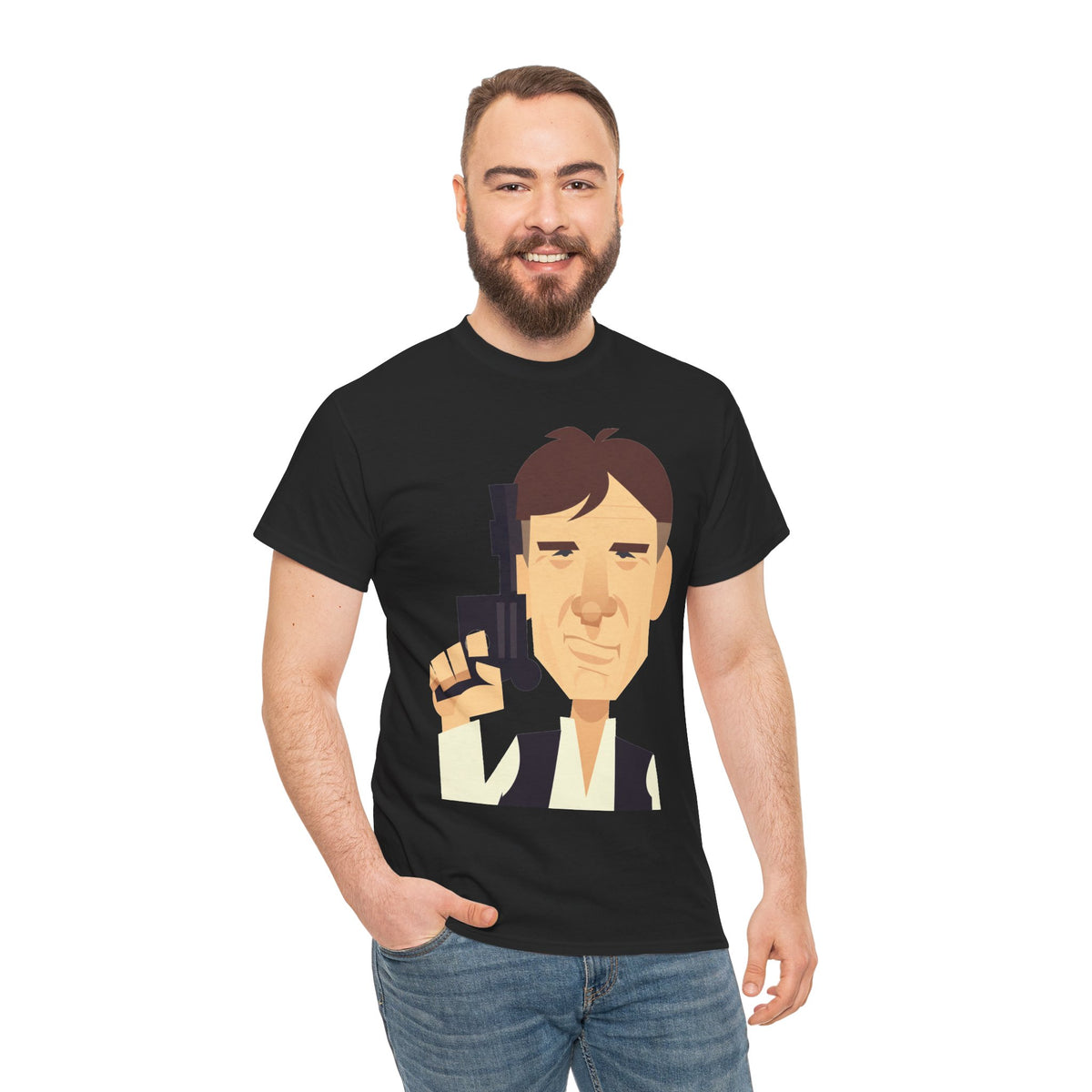 Han Solo Graphic Cotton T-Shirt