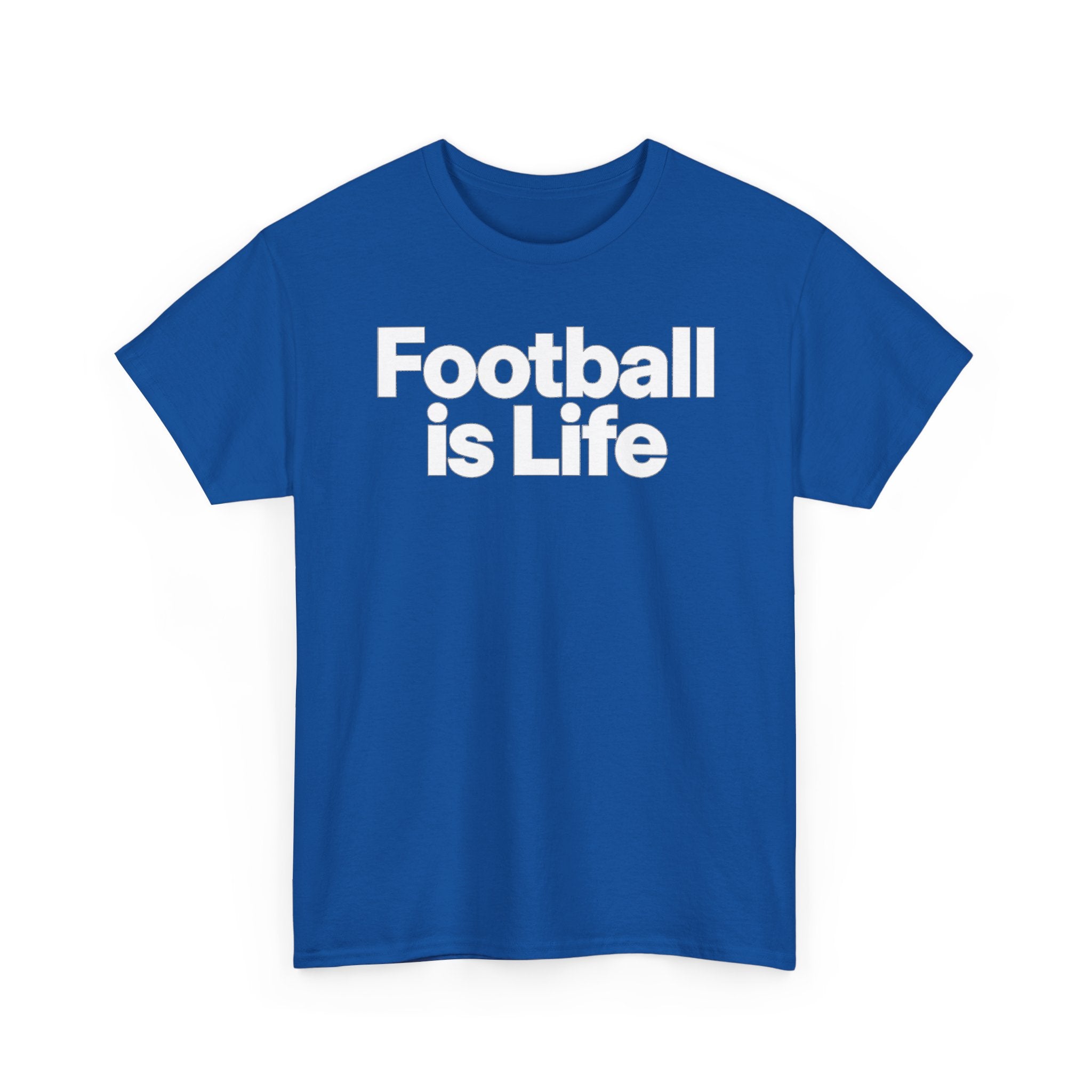 Football Is Life T-Shirt — Bold Graphic Tee for Fans & Players