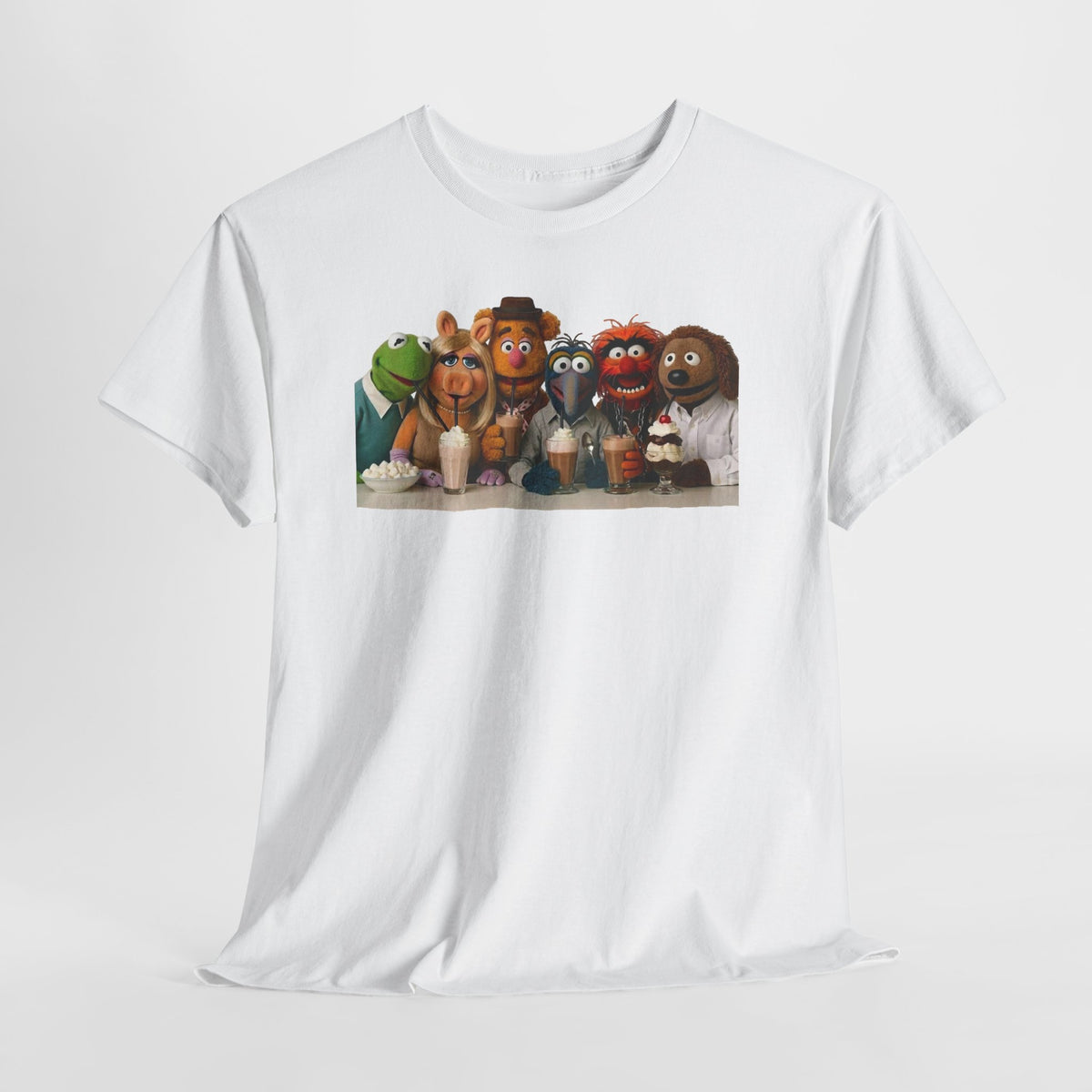 Muppet Cast Retro Poster Cotton T-Shirt