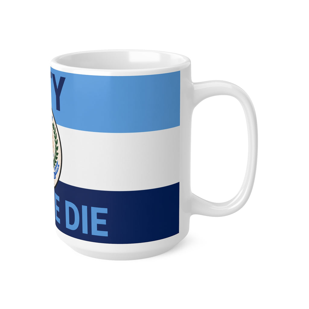 Man City Centenary Football Club Coffee Mug — 'Till We Die' Blue Ceramic 11oz/15oz