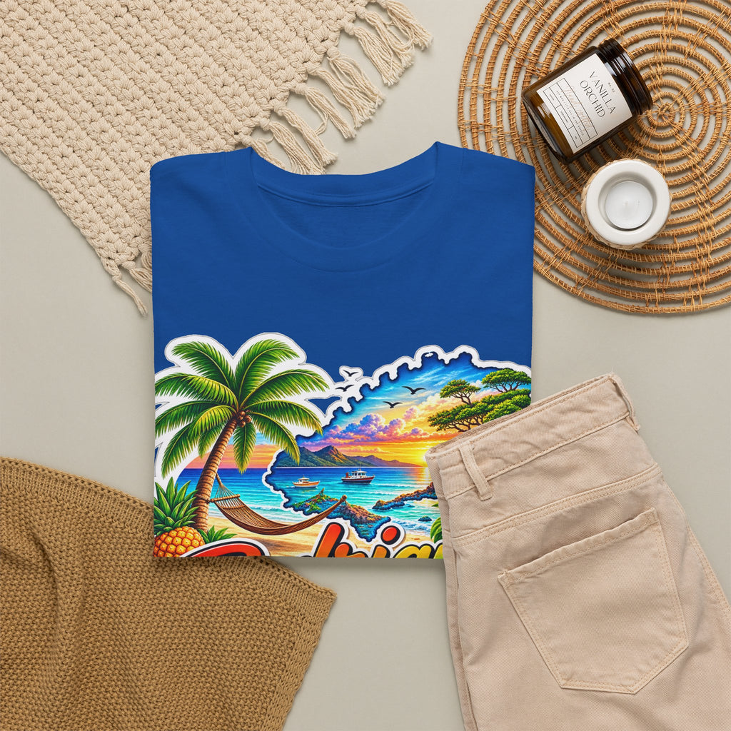 Rodrigues Island Tropical Tee — "Relax Your Soul" Beach Vacation T-Shirt