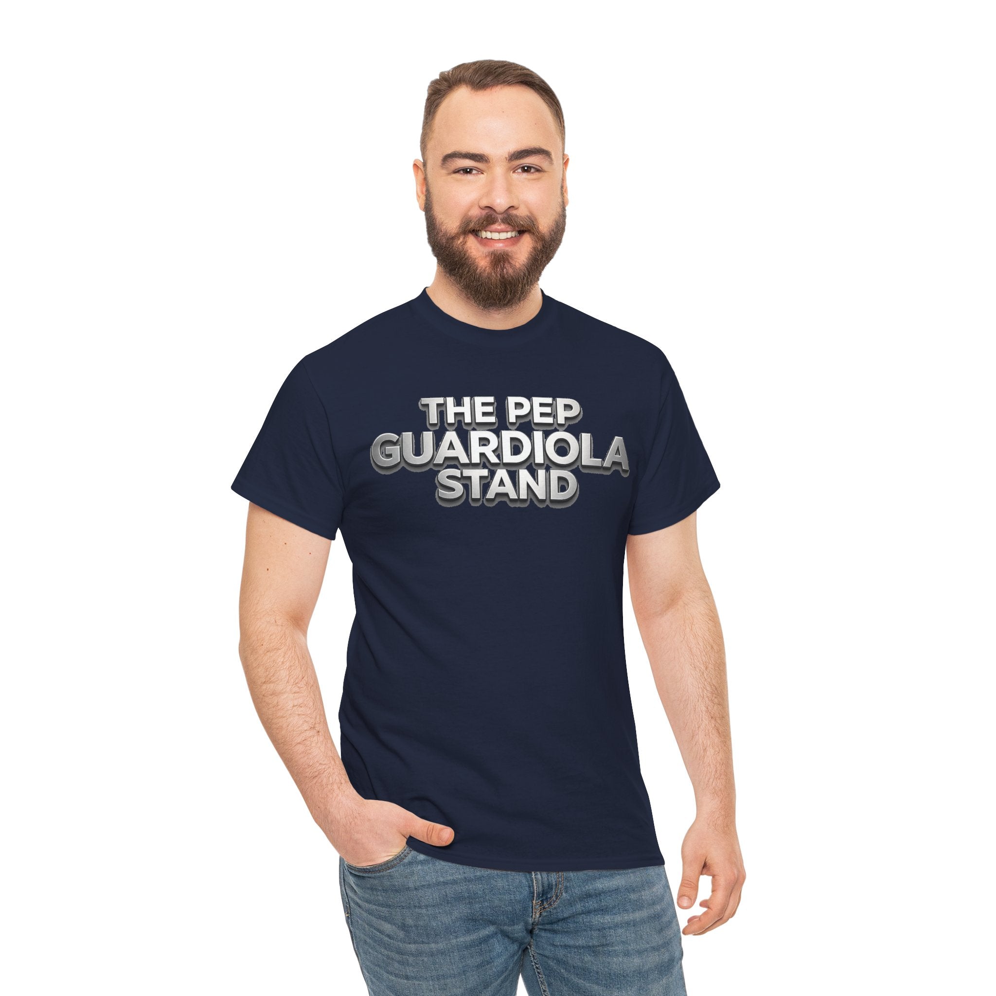The Pep Guardiola Stand Unisex Heavy Cotton Tee
