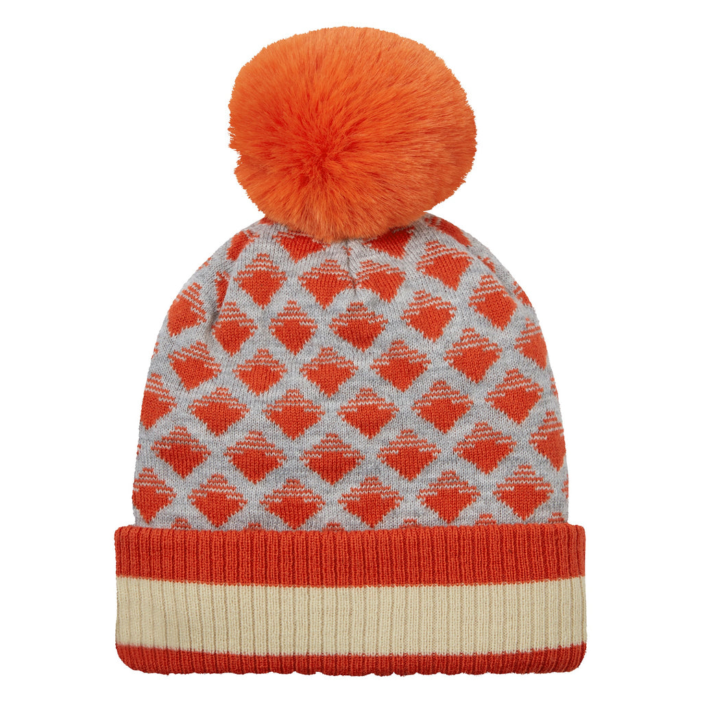 Waterproof Bobble Hat with Knitted Mitten For Men and Women
