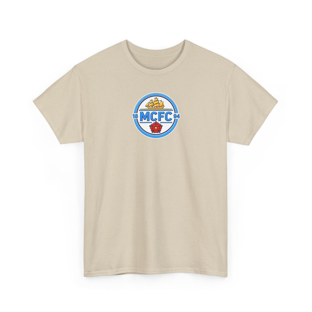 MCFC Retro Crest T‑Shirt — Vintage Soccer Fan Tee