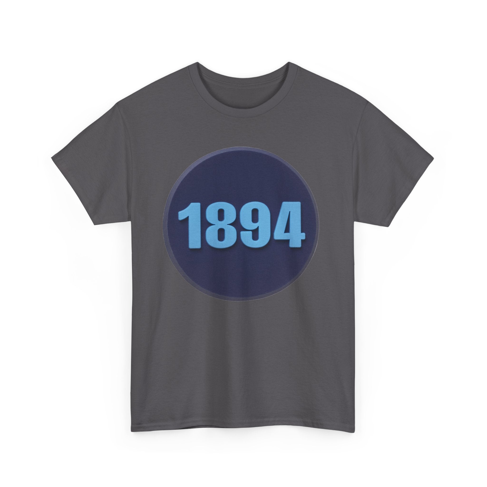 1894 Manchester City Circle Graphic Tee — Vintage Year Anniversary T-Shirt