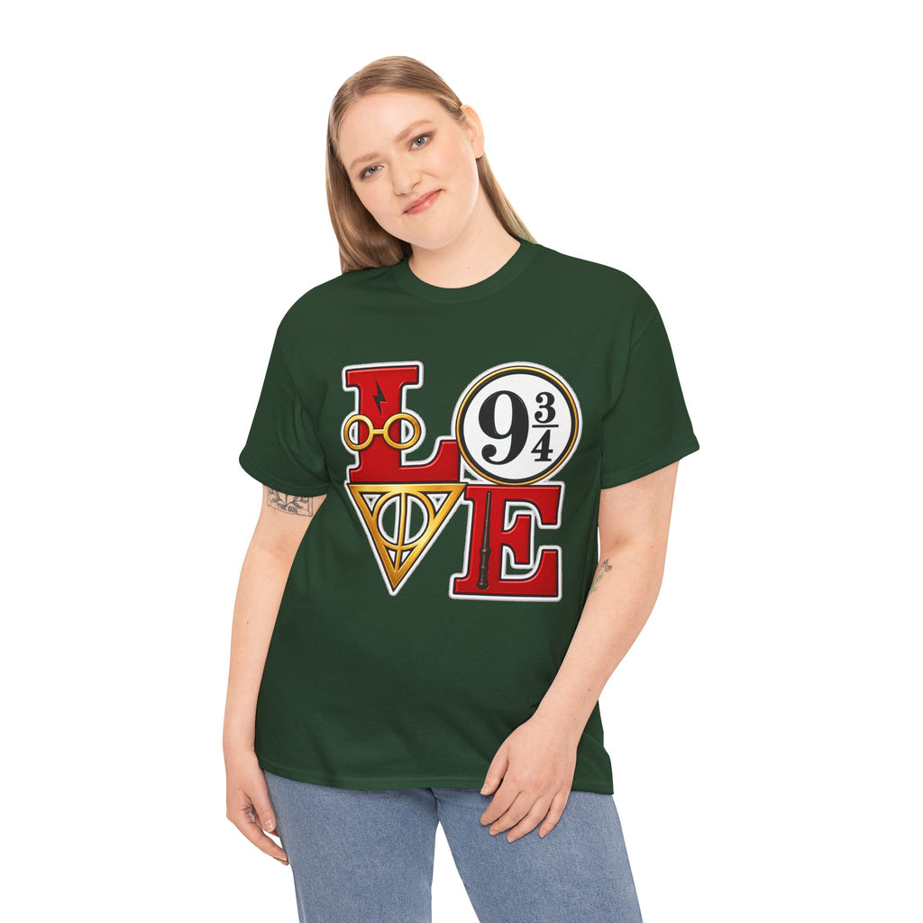 Harry Potter Inspired Love 9 3/4 Wizardry Tee