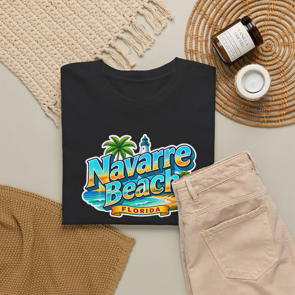 Navarre Beach Florida T-Shirt – Retro Tropical Vacation Tee