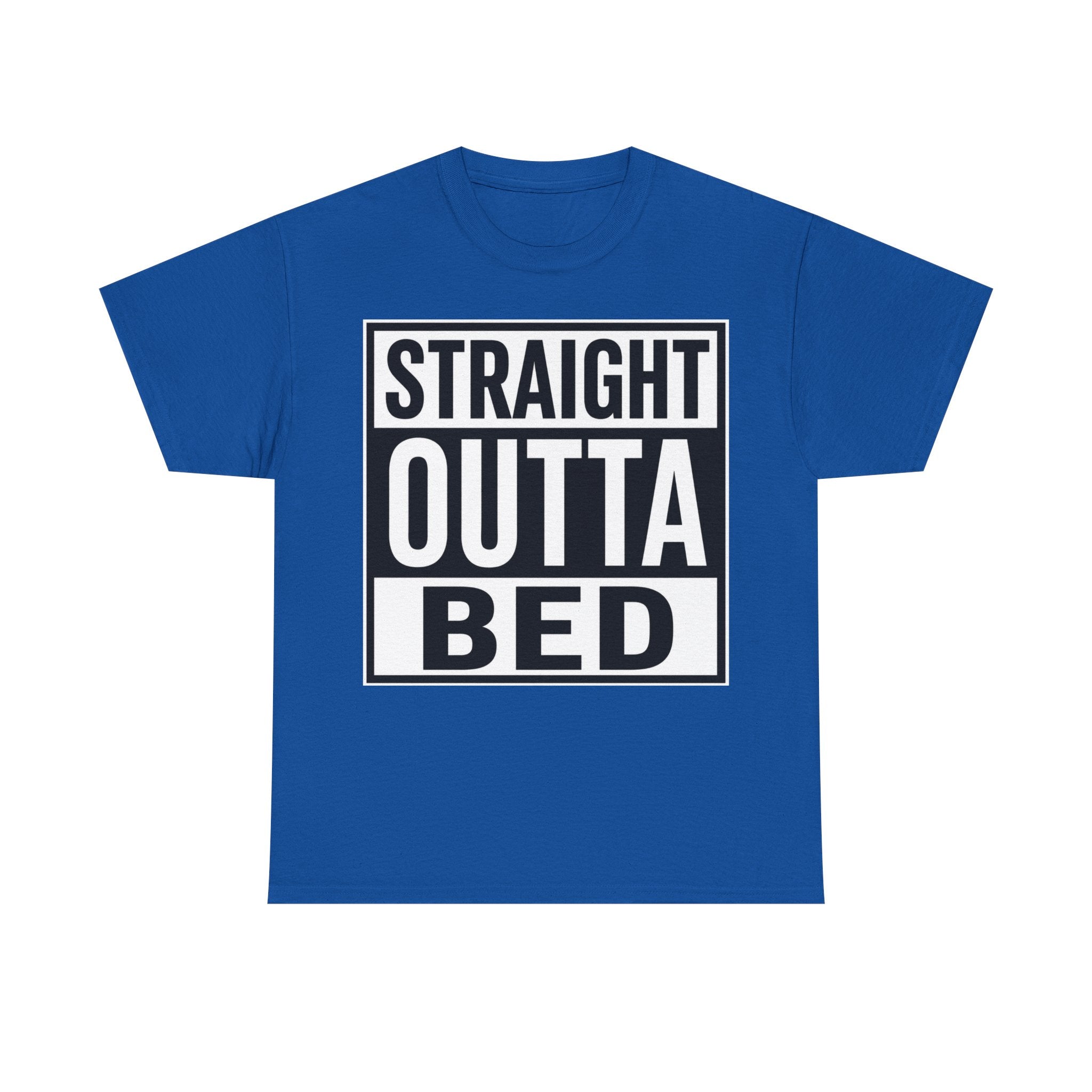 Straight Outta Bed T-Shirt — Funny Morning Graphic Tee