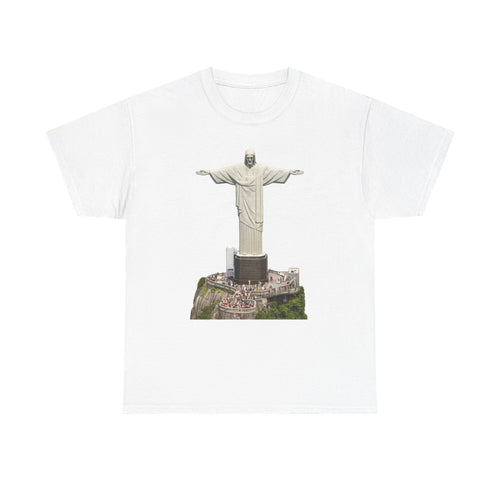 Christ the Redeemer Rio T-Shirt — Brazil Travel & Faith Souvenir Tee