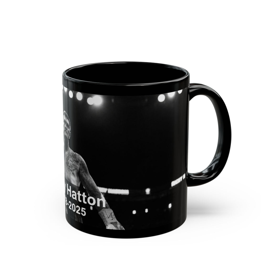 Memorial Black Mug – Ricky Hatton 1978–2025 Tribute