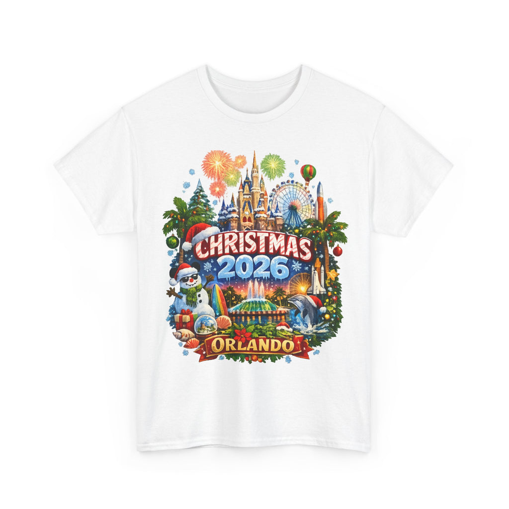 Christmas 2026 Orlando T-Shirt — Holiday Theme Park Souvenir Tee