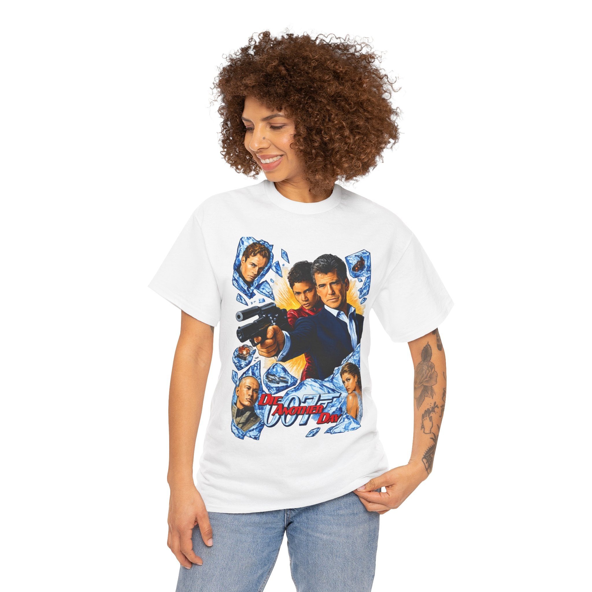 James Bond 007 Die Another Day Movie Poster Tee — Classic Spy Film Graphic T-Shirt