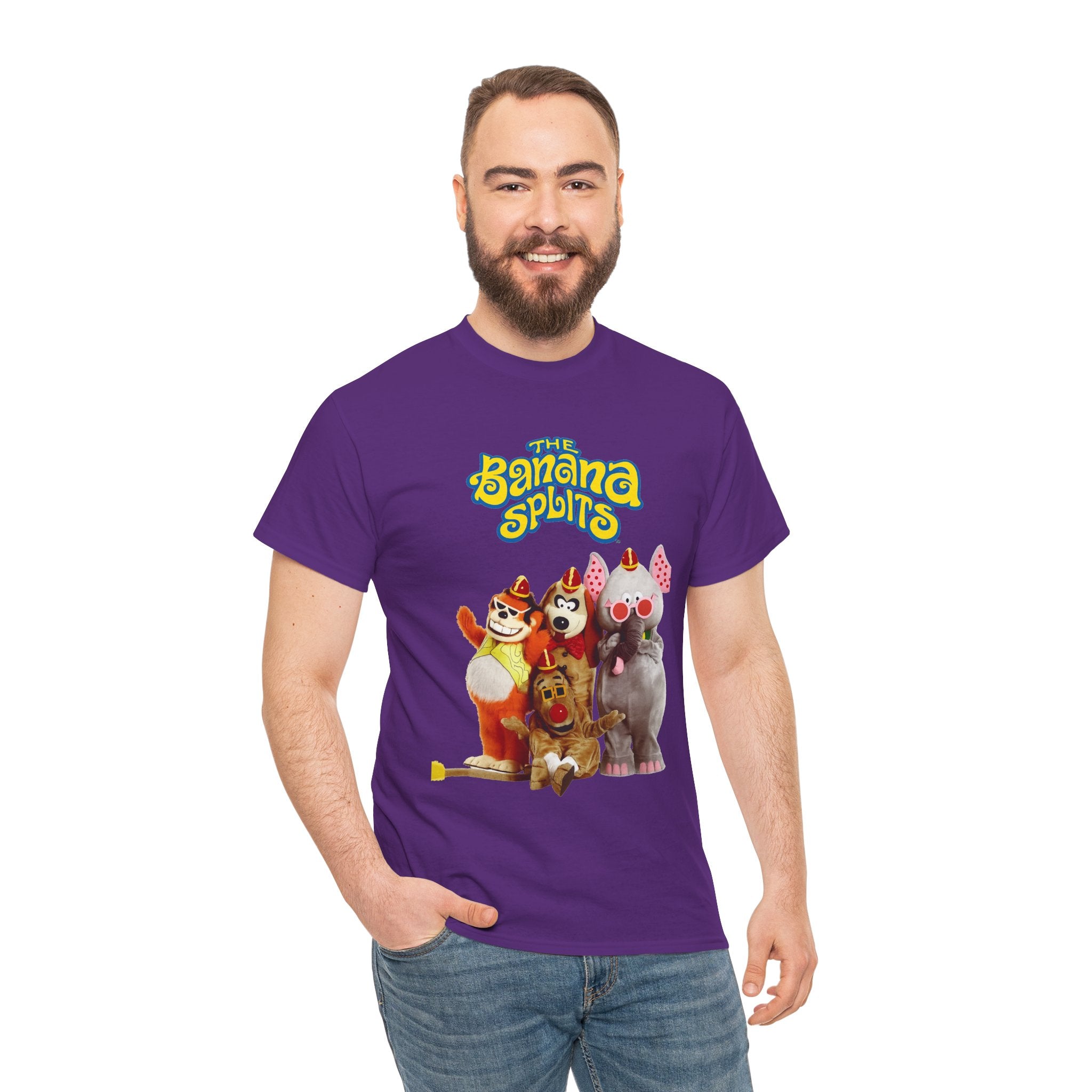 Vintage Banana Splits Graphic Tee (Retro TV Characters)