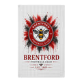 Tea Towel — Brentford Football Club Waffle Double-Sided Kitchen Towel (Est. 1889)