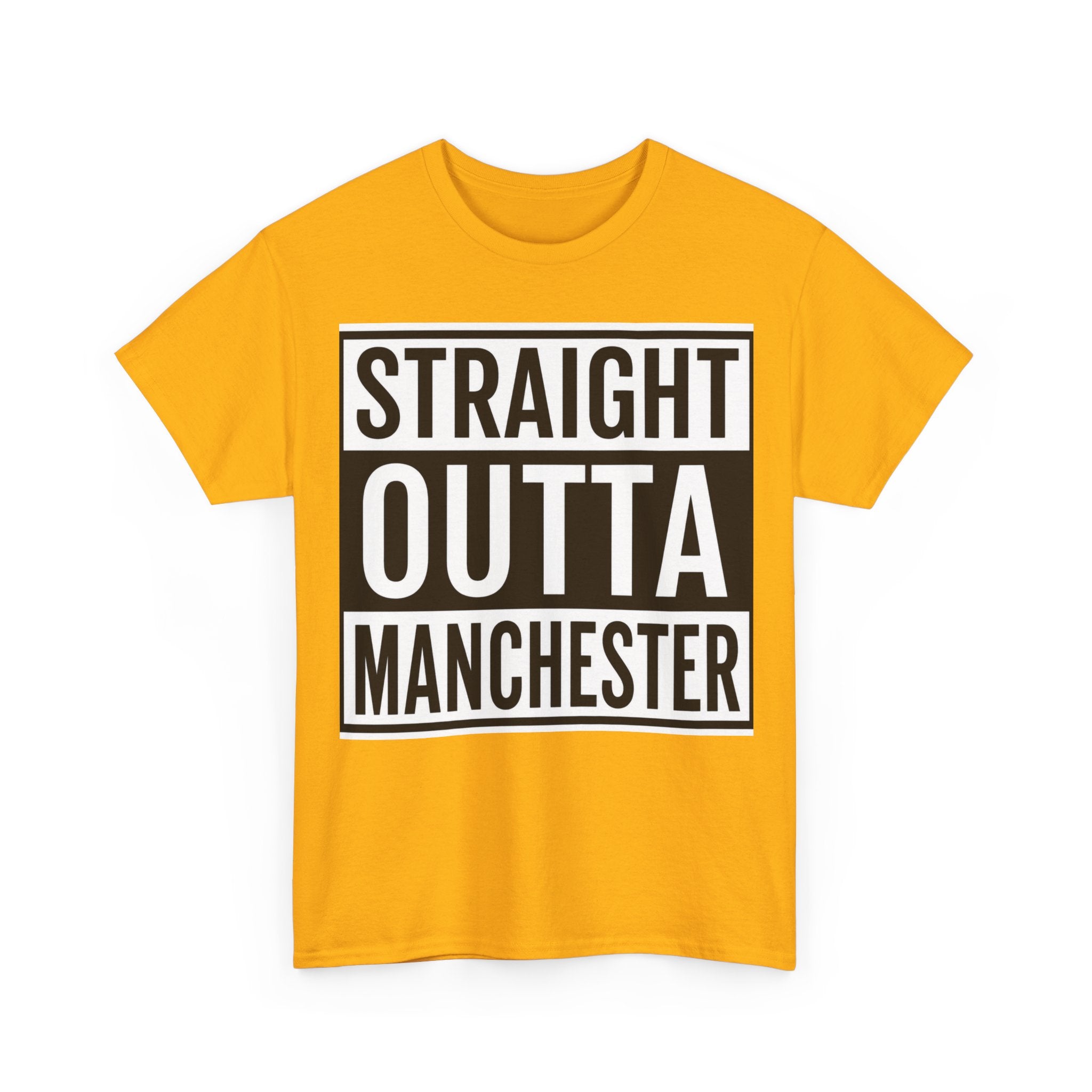 Straight Outta Manchester T-Shirt — Bold City Pride Tee