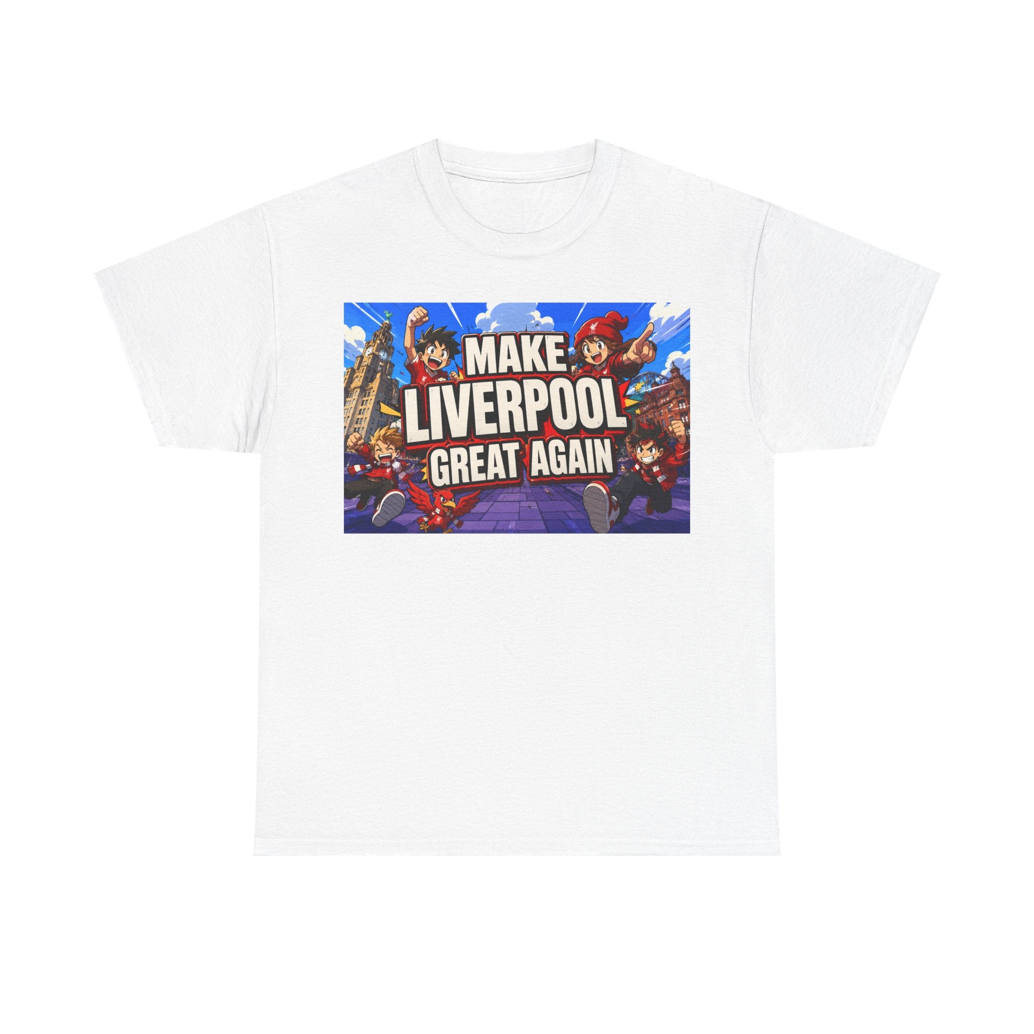 Liverpool Fan Tee – "Make Liverpool Great Again" Graphic Shirt
