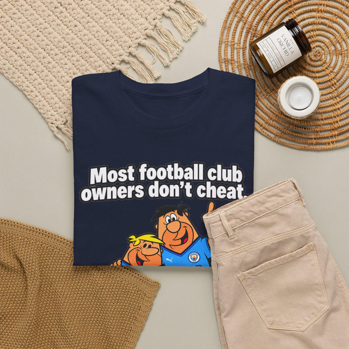 Manchester City Charges T‑Shirt — “Most Football Club Owners Don’t Cheat… but Abu Dhabi Dooo!”