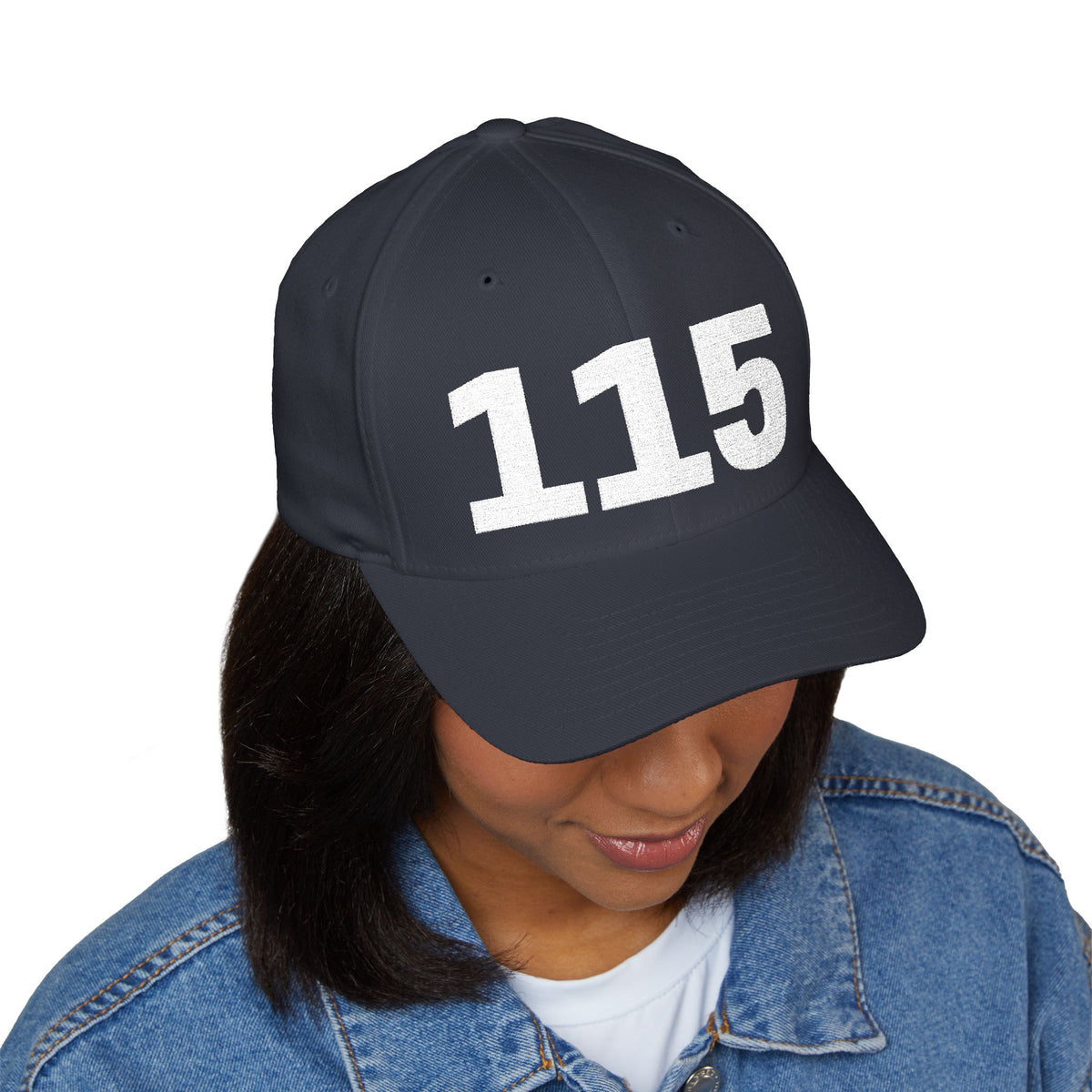 Manchester City Inspired Embroidered '115' Baseball Cap — MCFC Back Logo