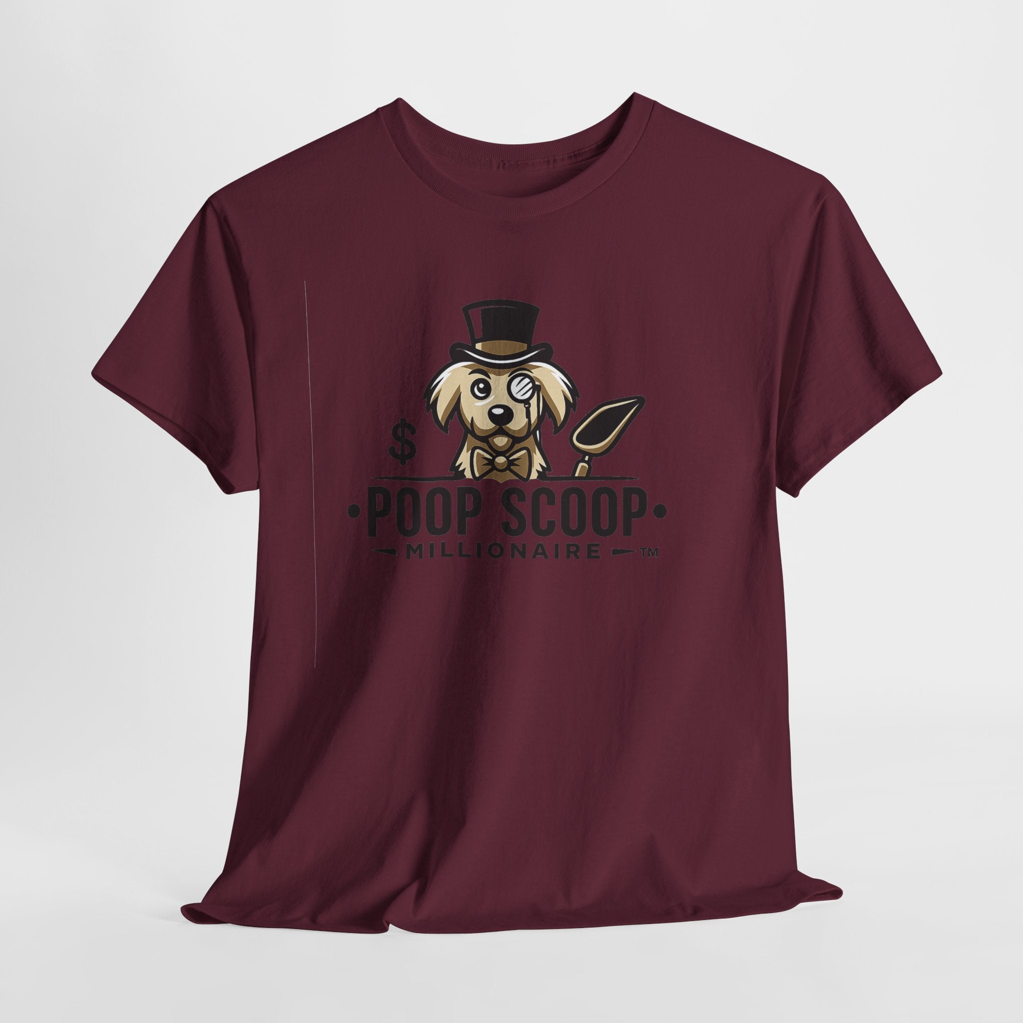Poop Scoop Millionaire T-Shirt — Funny Dog Poop Scooping Tee