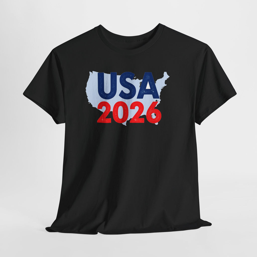 USA 2026 T-Shirt — Patriotic Supporter Tee