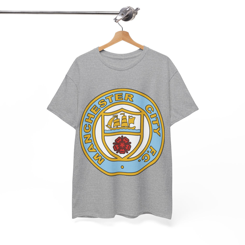Manchester City FC Retro Crest T-Shirt – Retro Football Fan Tee