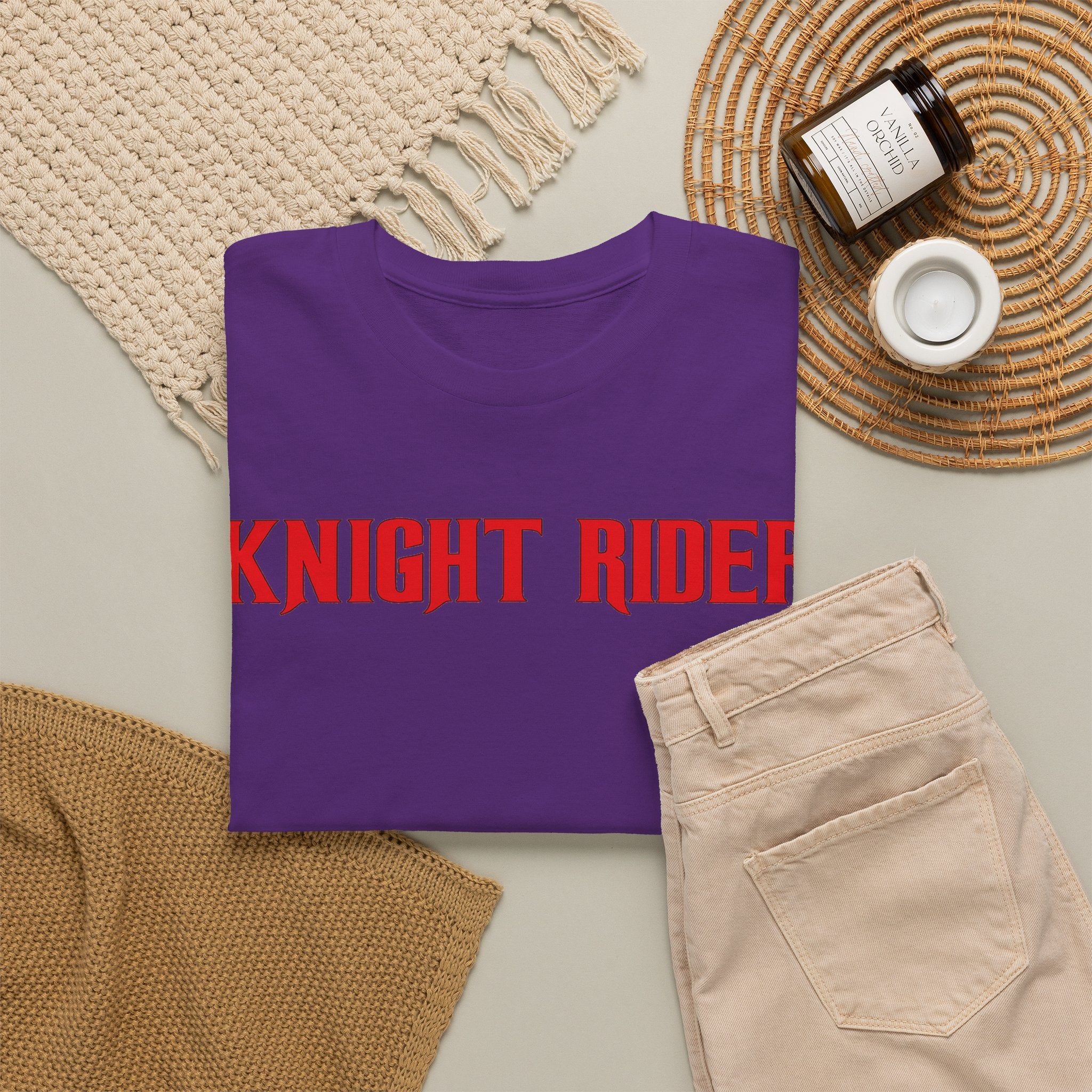 Knight Rider Tee — Retro TV Car Graphic T-Shirt