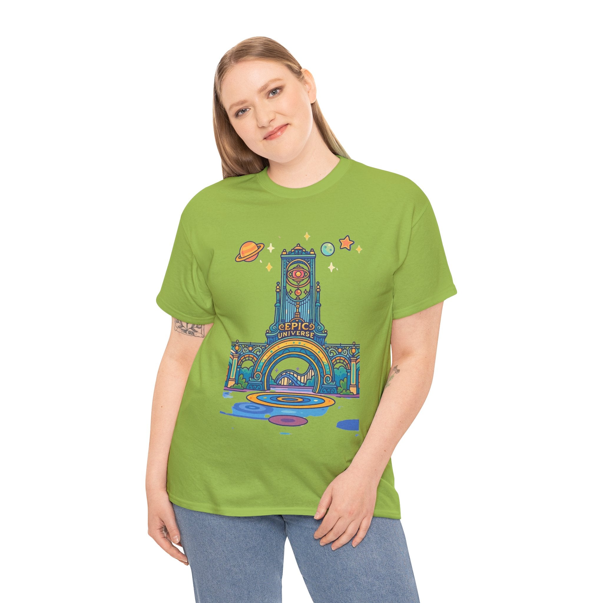 Universal Studios Family Vacation T-Shirt — Retro Space Theater Graphic Tee