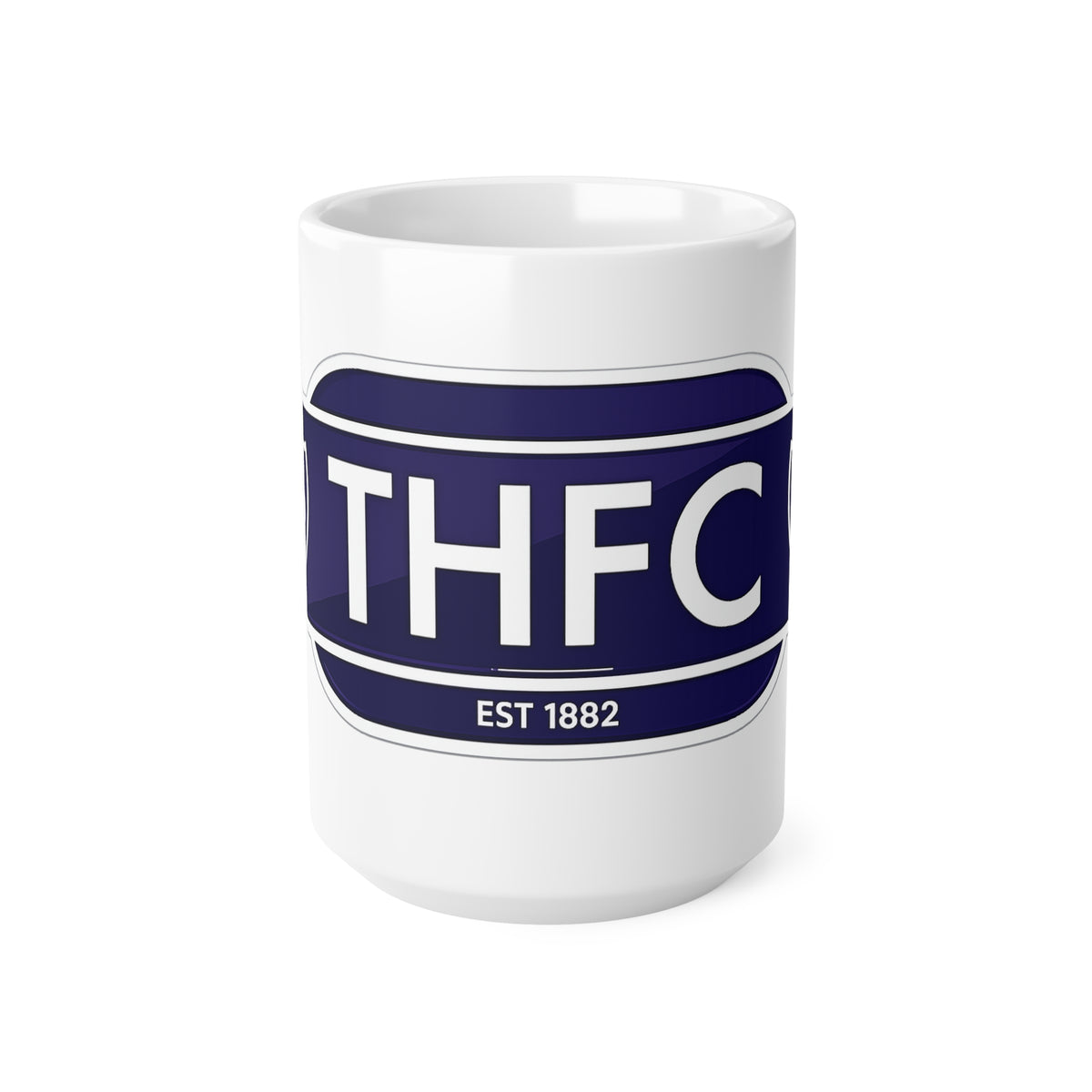 THFC Tottenham Hotspur Railway Sign Coffee Mug — Tottenham Hotspur Fan Mug (11oz & 15oz)