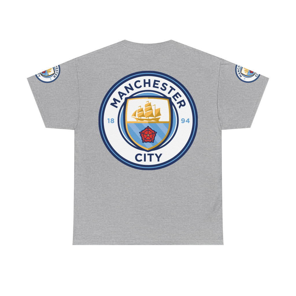Manchester City Crest T-Shirt — Football Club Logo Tee