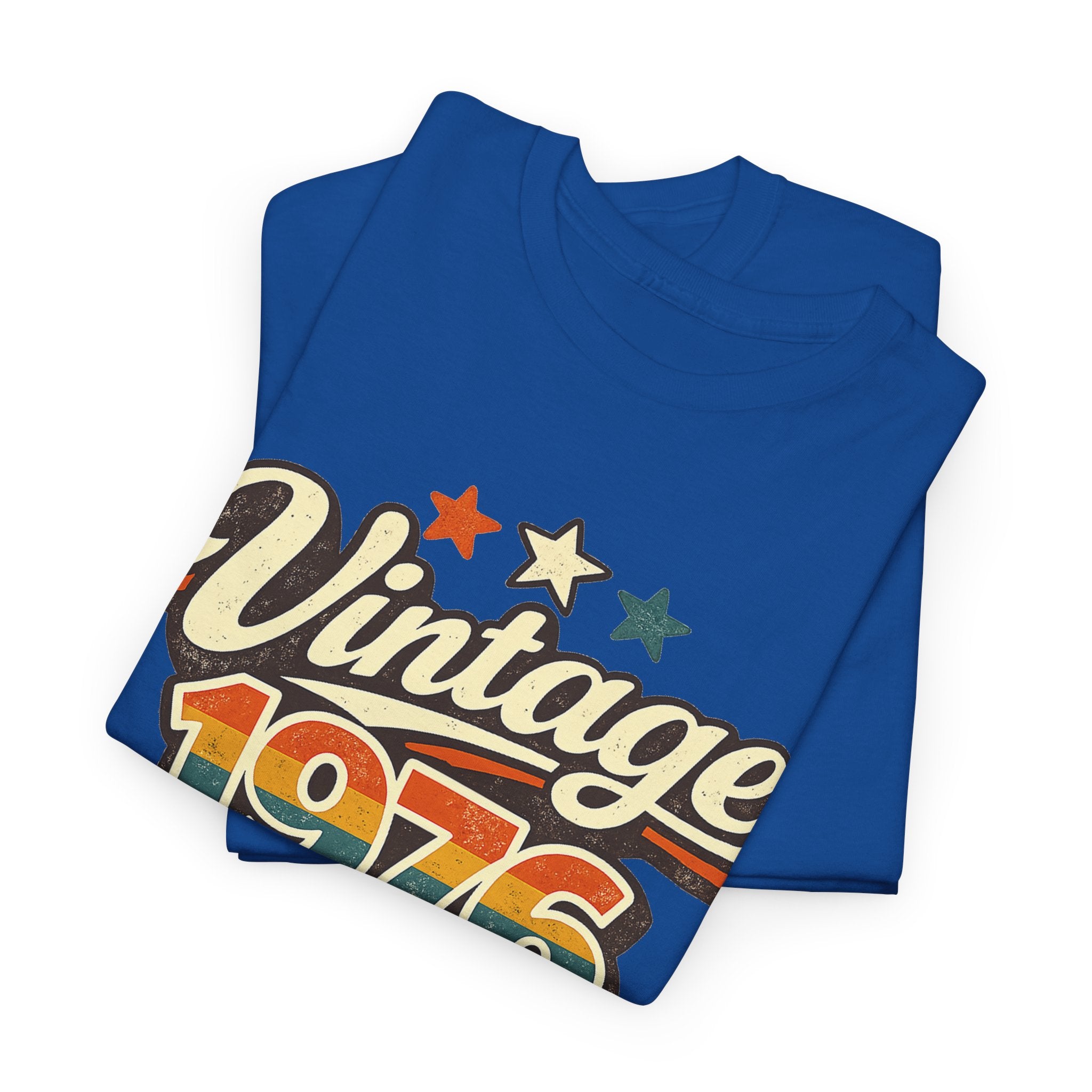 Vintage 1976 Retro Graphic Tee — Classic Birthday or Anniversary Gift