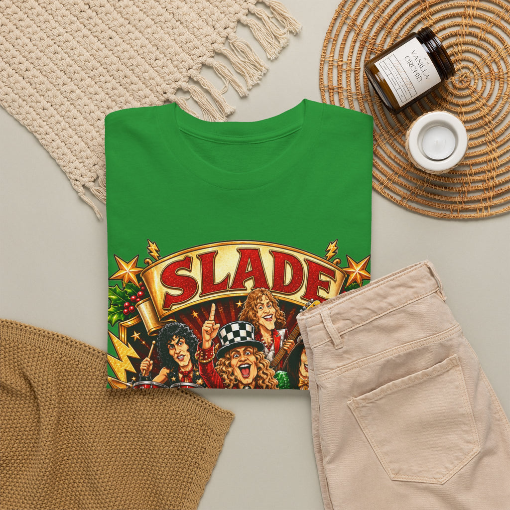 Slade it's Christmas Unisex Heavy Cotton Tee