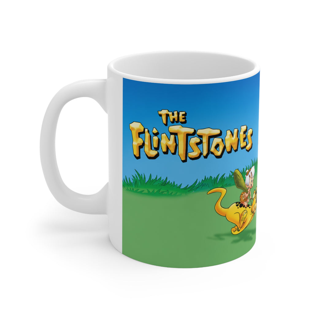 Flintstones Cartoon Ceramic Coffee Mug – Classic TV Family 11oz & 15oz