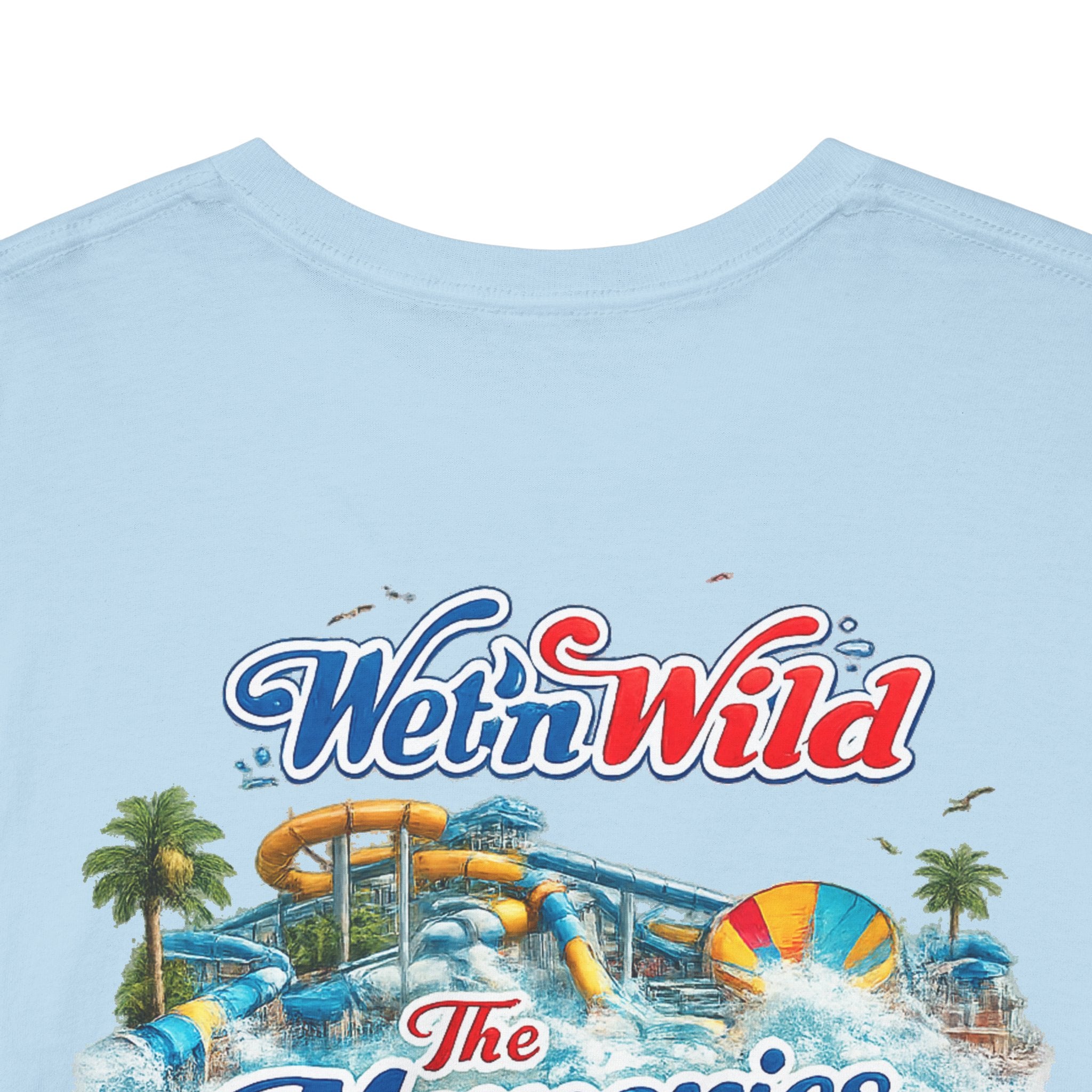 Wet 'n Wild Orlando Graphic Tee — "The Memories Live On" Retro Vacation T‑Shirt