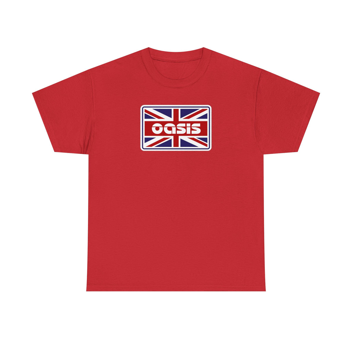 Oasis Union Jack Graphic Tee Cotton T-Shirt