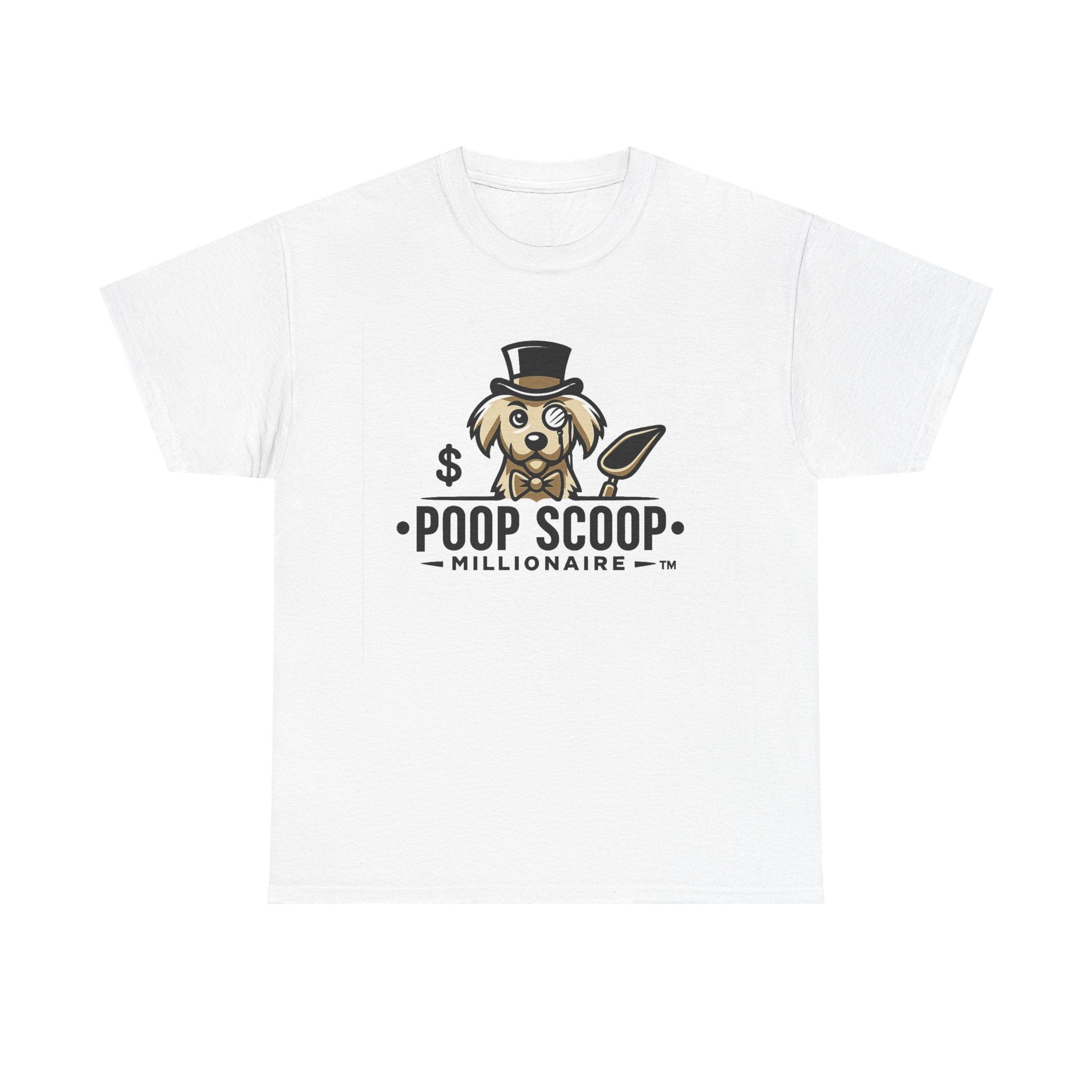 Poop Scoop Millionaire T-Shirt — Funny Dog Poop Scooping Tee