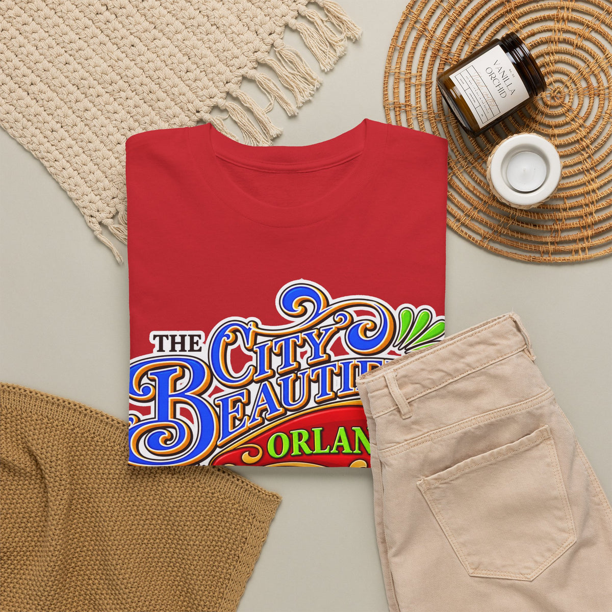 The City Beautiful Orlando Graphic Cotton Tee