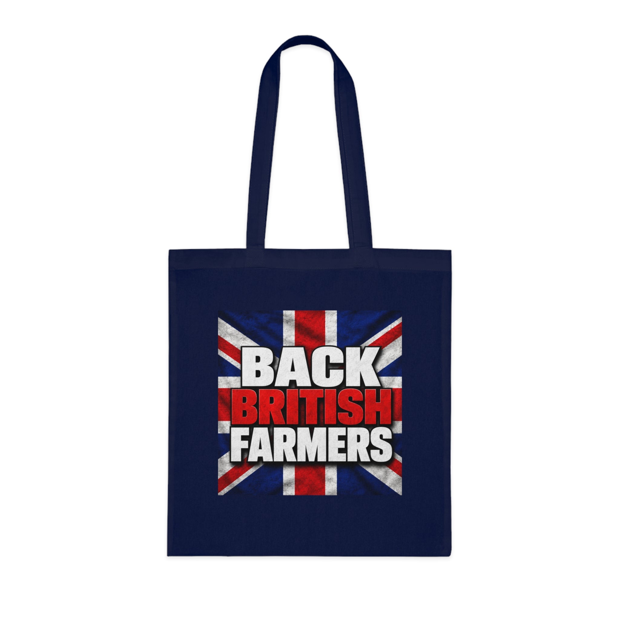 Back British Farmers Tote Bag — Union Jack Cotton Shopper