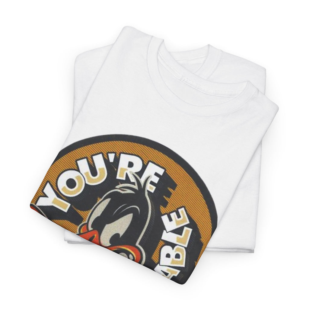 Vintage Daffy Duck Graphic Tee — “You're Despicable” Retro Cartoon Shirt