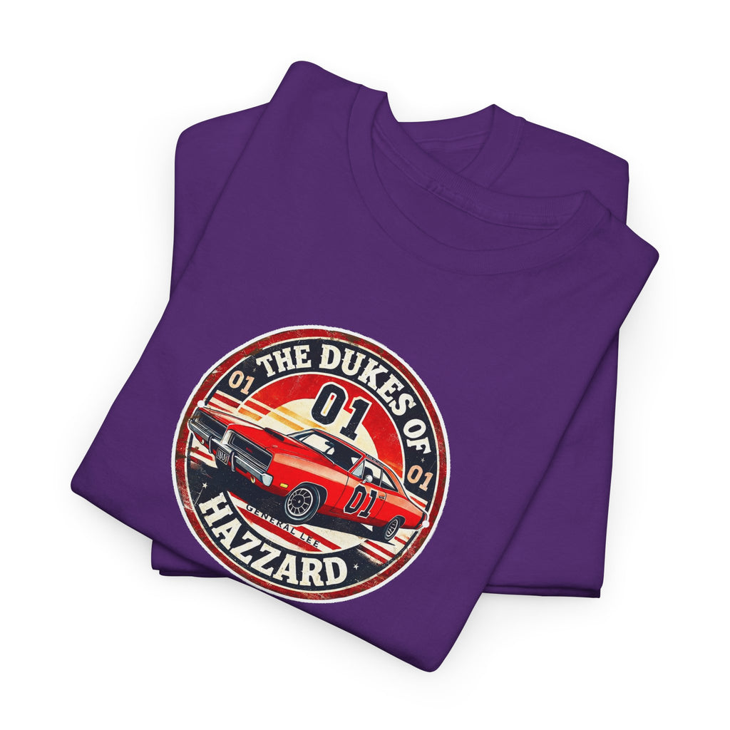 Dukes of Hazzard '01' Car Logo Cotton T-Shirt