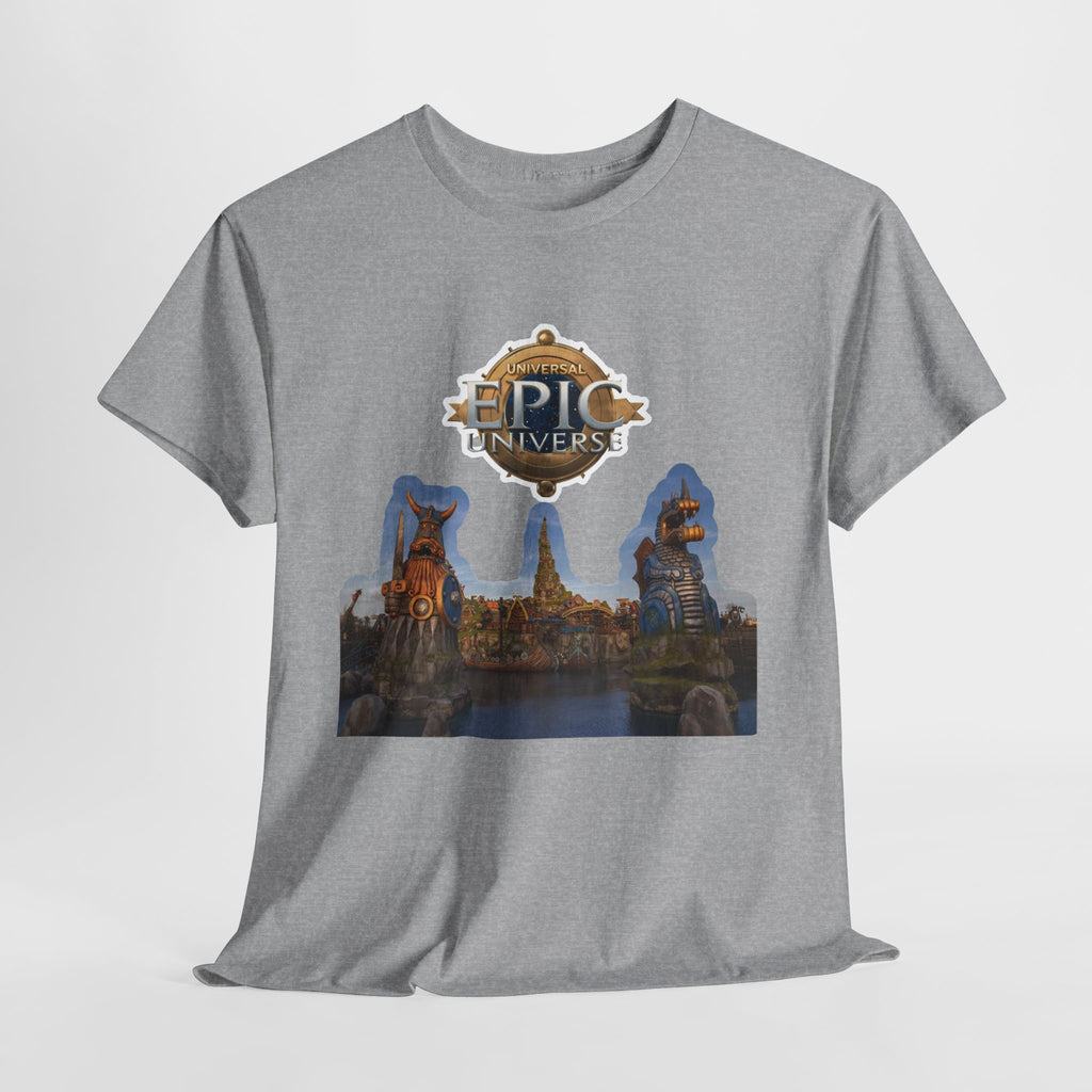 Epic Universe Theme Park T‑Shirt — Iconic Entrance Graphic Tee