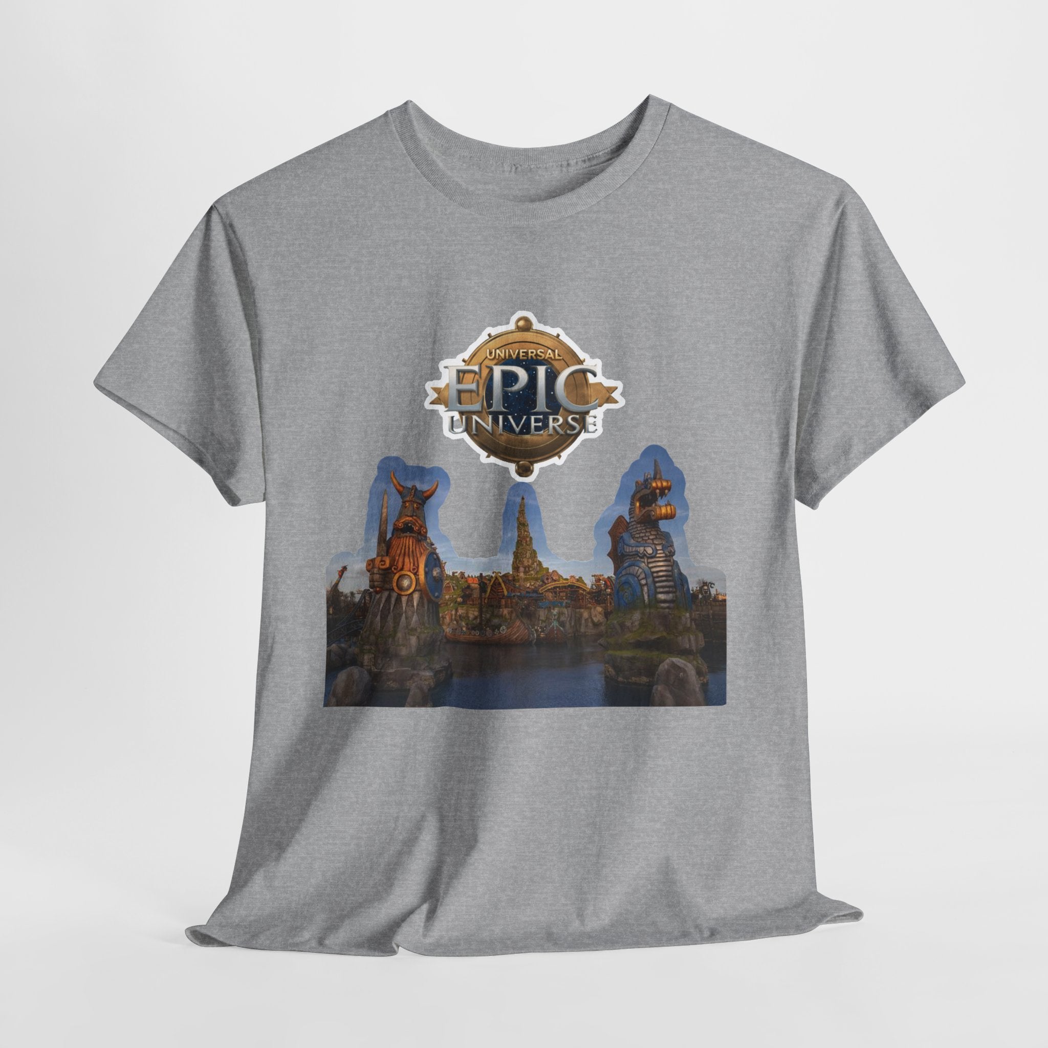 Epic Universe Theme Park T‑Shirt — Iconic Entrance Graphic Tee
