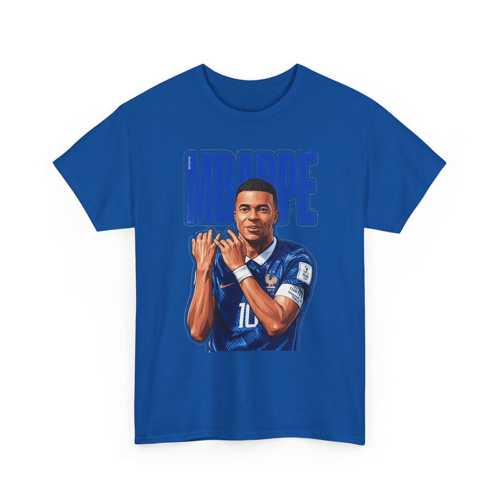 MBAPPE Graphic Shirt Soccer Star Portrait Tee — "