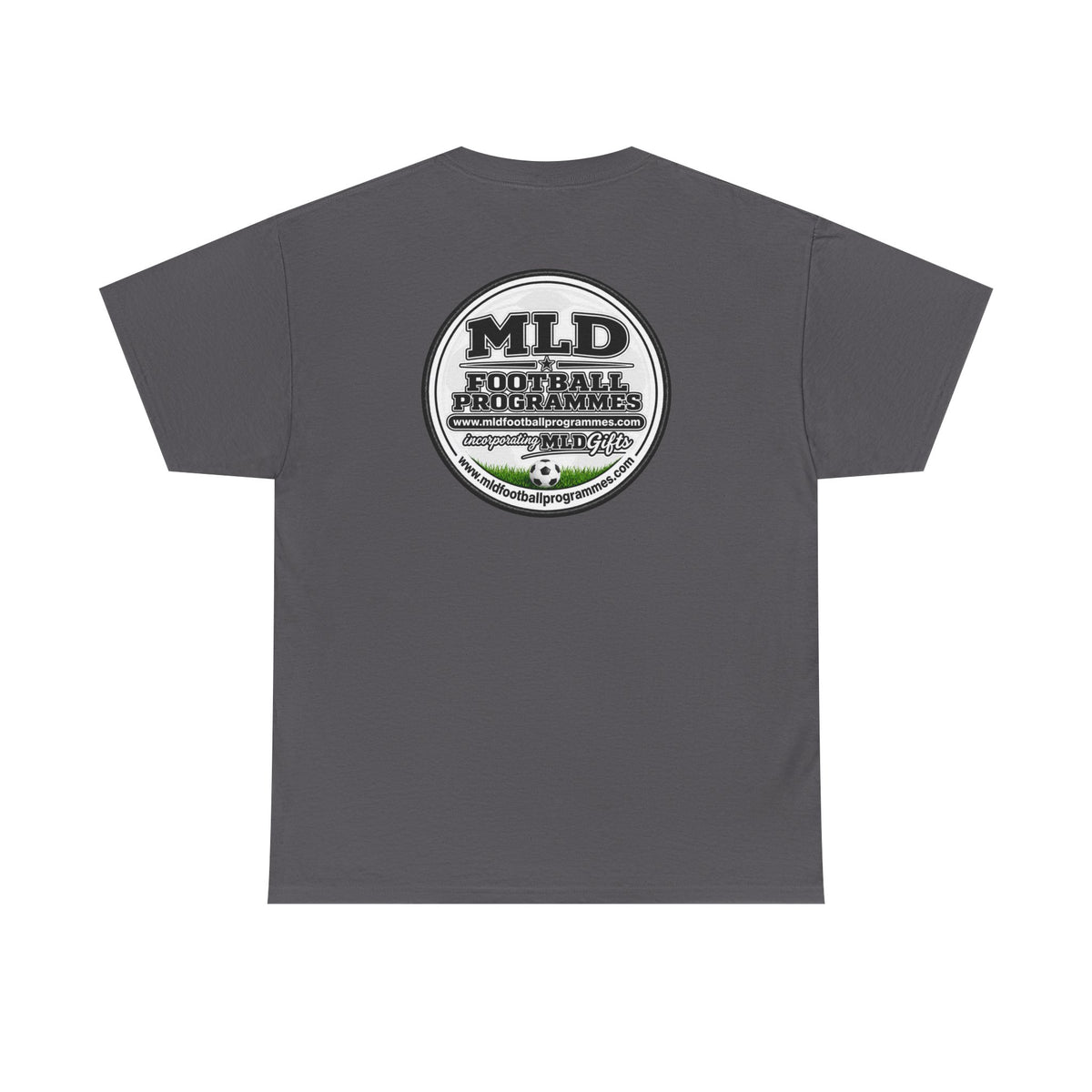 MLD Football Programmes Vintage Logo Cotton T-Shirt