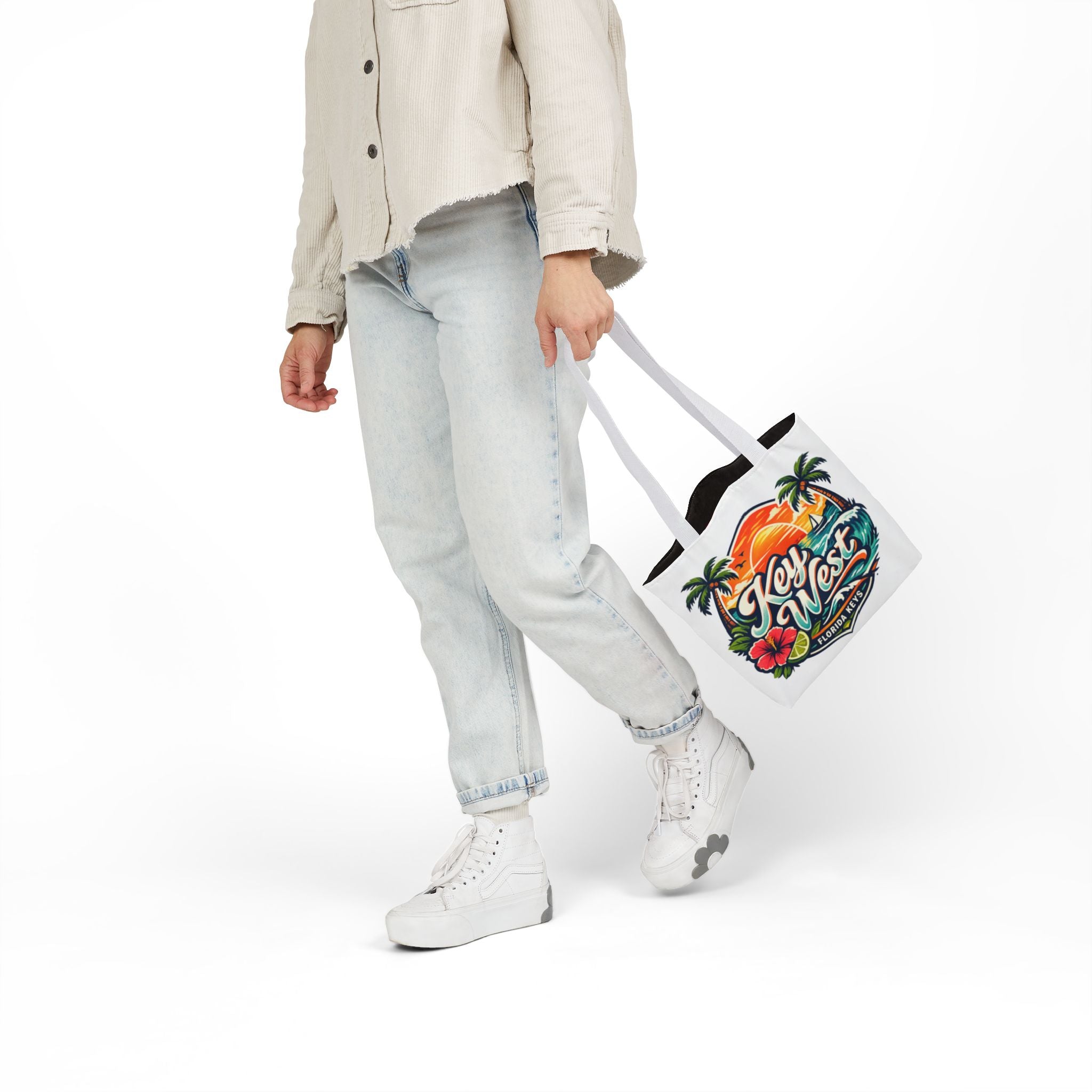 Key West Sunset Canvas Tote