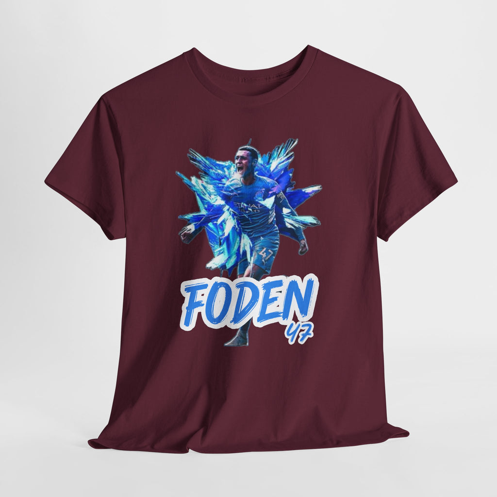 Phil Foden Manchester City T-Shirt - Foden 47 Football Jersey Shirt