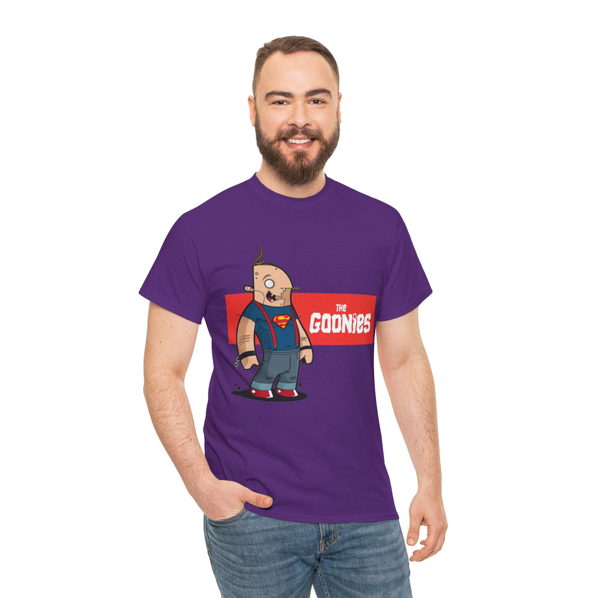 The Goonies Inspired Character Tee — Cartoon Sloth Graphic T‑Shirt