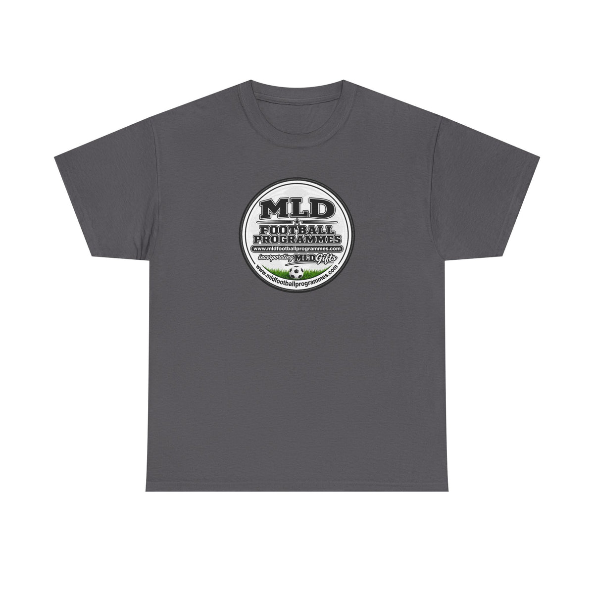 MLD Football Programmes Vintage Logo Cotton T-Shirt