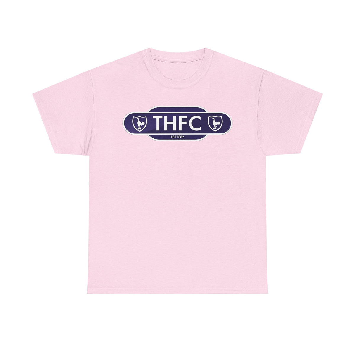 THFC Tottenham Hotspur Railway Sign T‑Shirt — Retro Football Club Tee