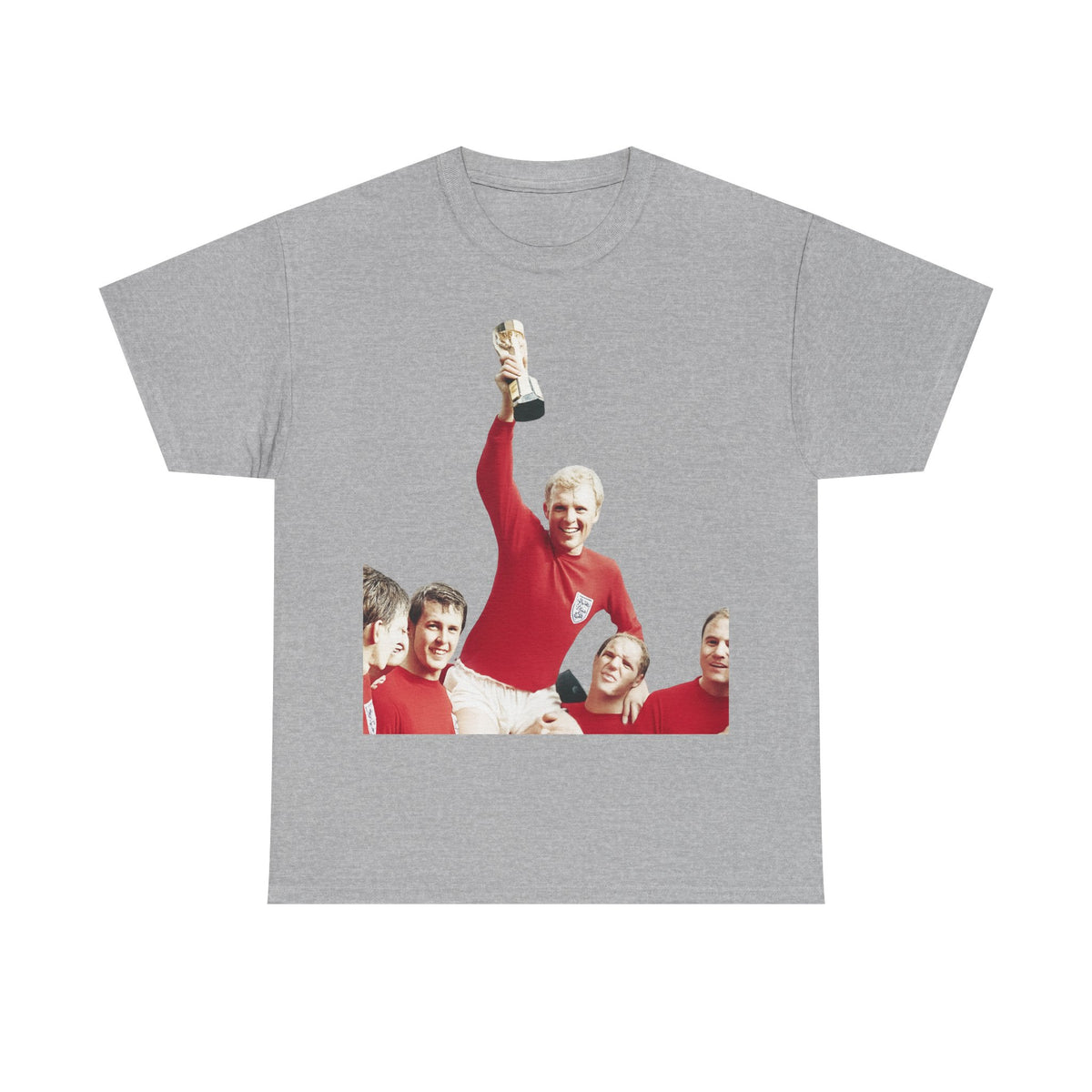 England 1966 World Cup Winners Tee — Retro Team Celebration T-Shirt